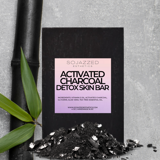 S.J.E. Charcoal Activated Charcoal Detox Skin Bar